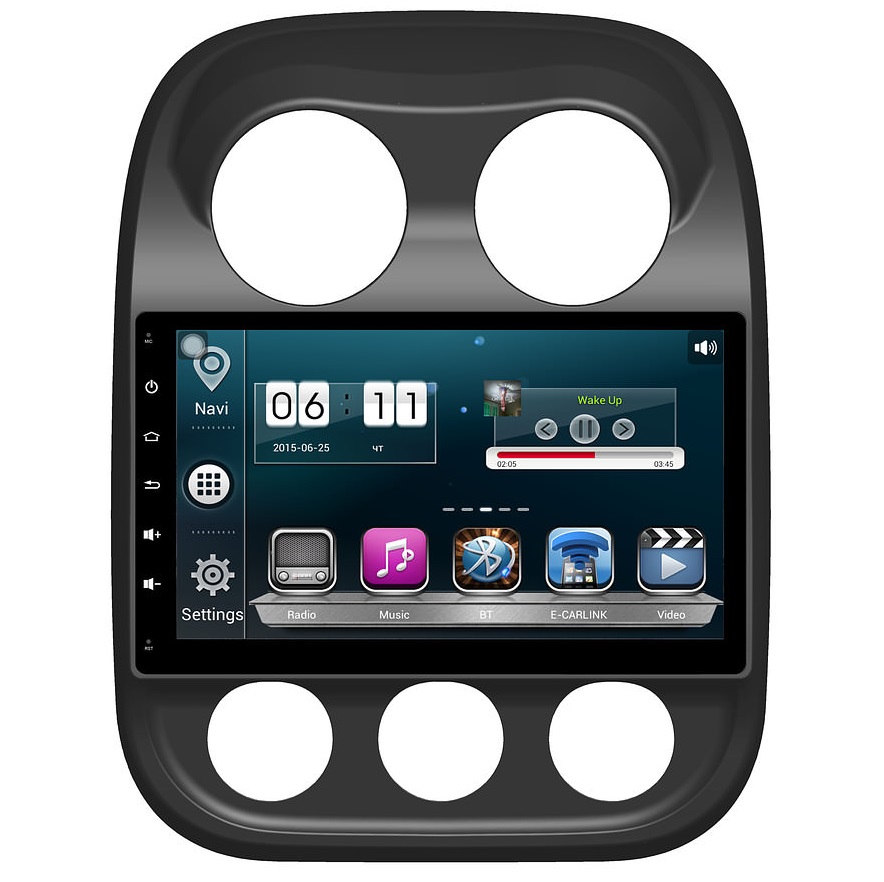 10.2" Jeep Compass 2013 +